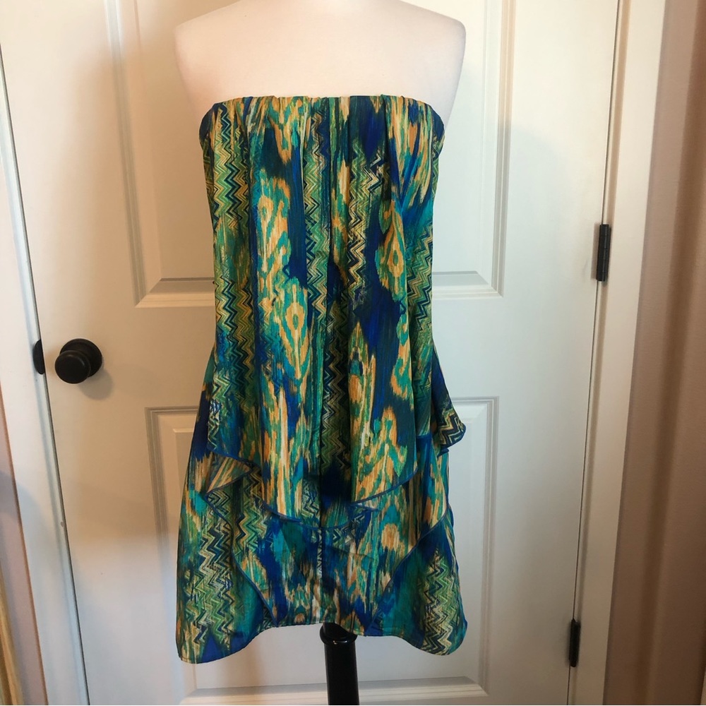 City triangles strapless dress